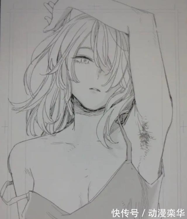 动漫|动漫女生为什么普遍没有腋毛,看看这些腋毛效果图就知道了!