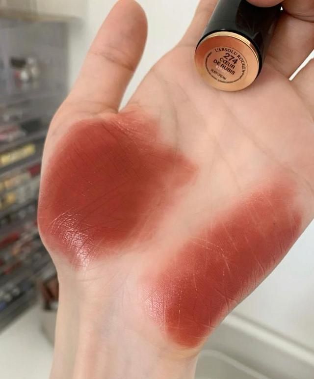 质地 兰蔻最热门的口红色号合集,196和505最显白,888可盐可甜!