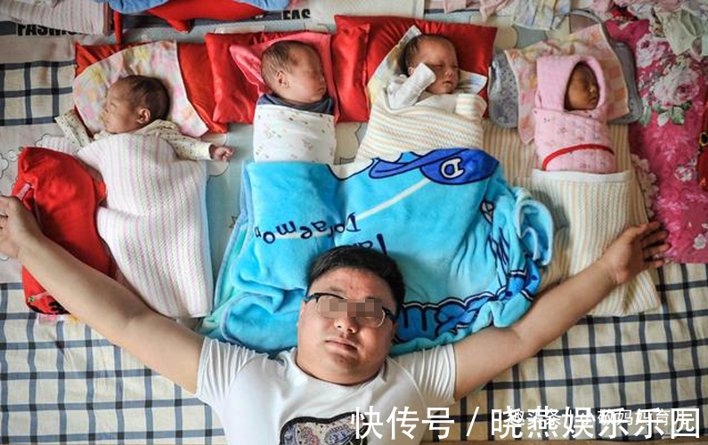 双胞胎姐妹|最累姥姥出现了,三胞胎女儿各生了三胞胎,网友:9个宝宝,酸了