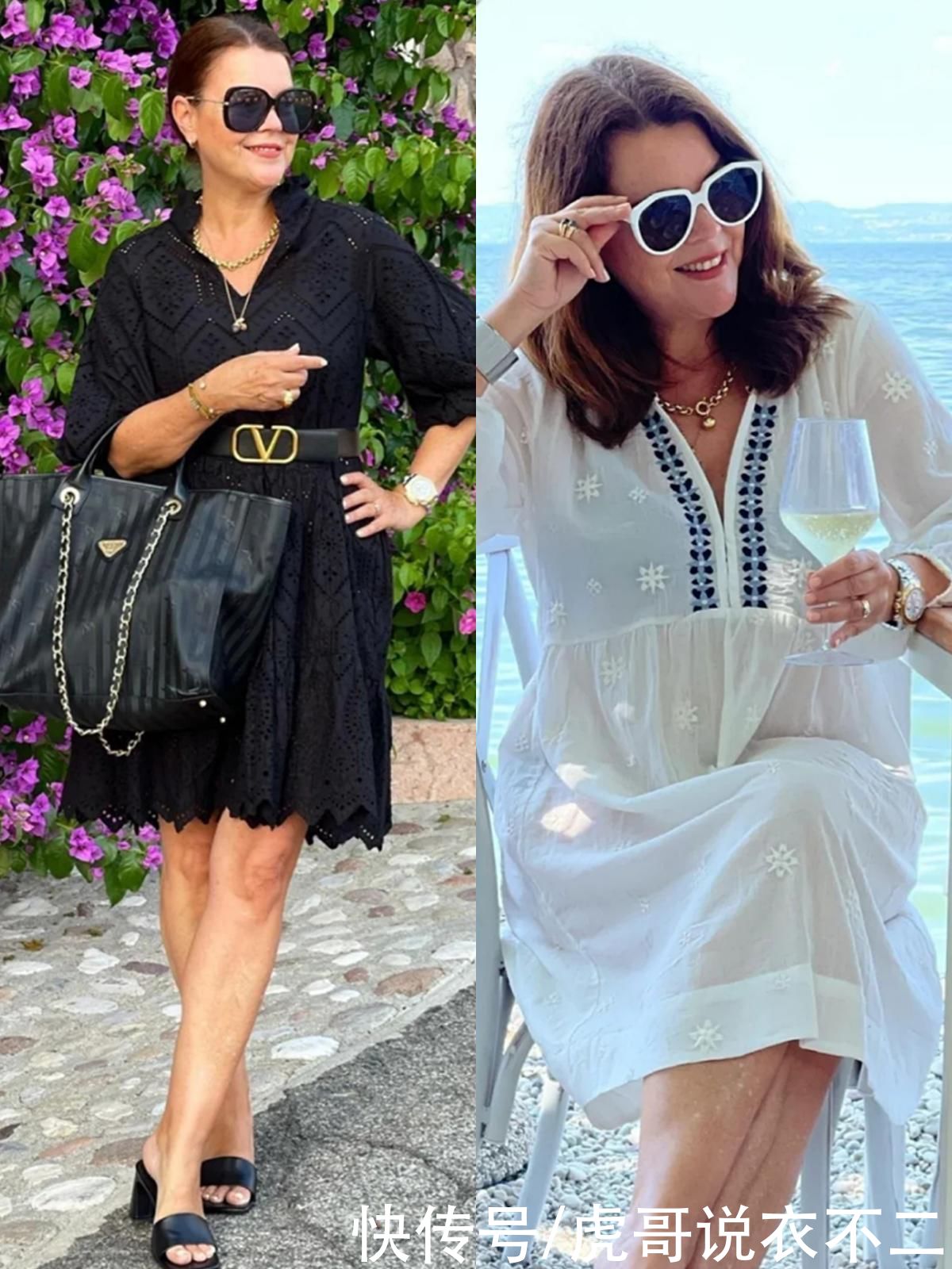 搭配|年过50腰圆腿粗,她却靠搭配走红一时,优雅气质不失女人味