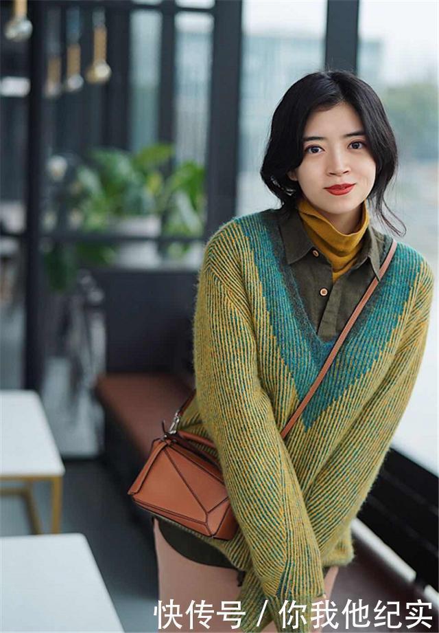 开衫|能将“毛衣”,穿得很洋气的人,才是真的时髦精