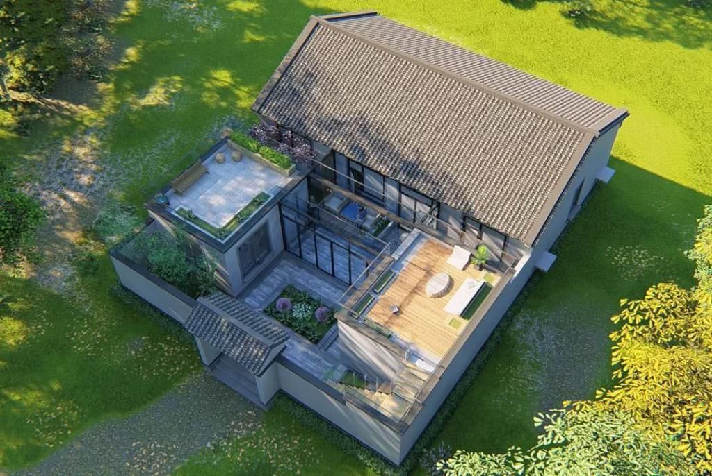 编号|28套一层农村别墅合集,一栋比一栋精美,哪套最得你欢心?