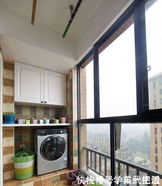 洗衣机|在阳台安装洗衣机,聪明人都会装这个东西,入住就知有多实用了!