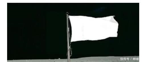 月球 阿波罗登月50年,宇航员插在月球上的美国国旗,如今已面目全非