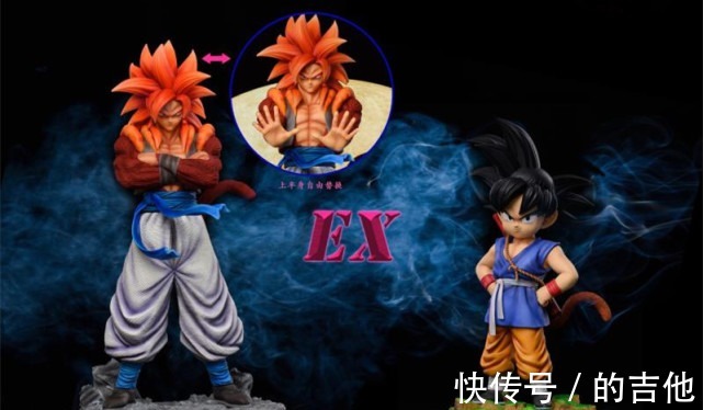 鳞片|3000的龙珠手办长啥样神龙鳞片清晰可见,却不及黄金巨猿抢镜