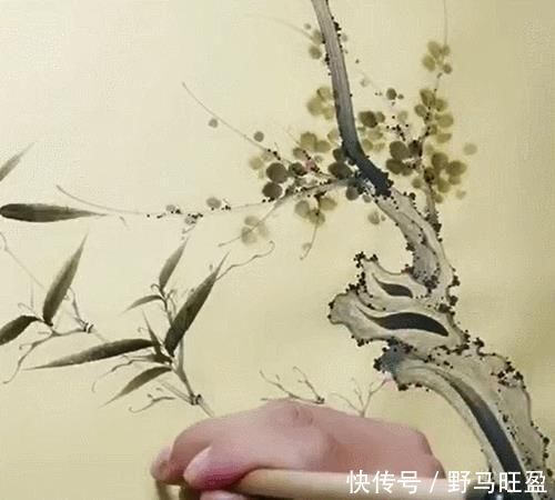 26岁小伙画竹子，作品堪比郑板桥，网友：这才是真正的绘画艺术