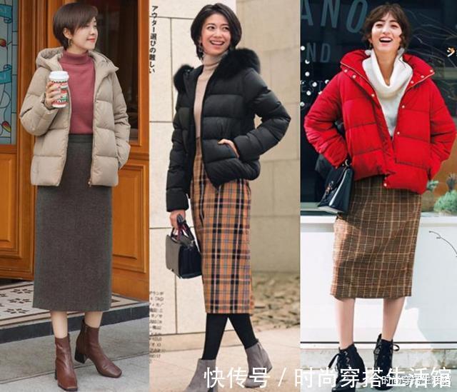小个子|羽绒服又厚又土?试试这些“新潮”穿法,时髦又保暖,超美