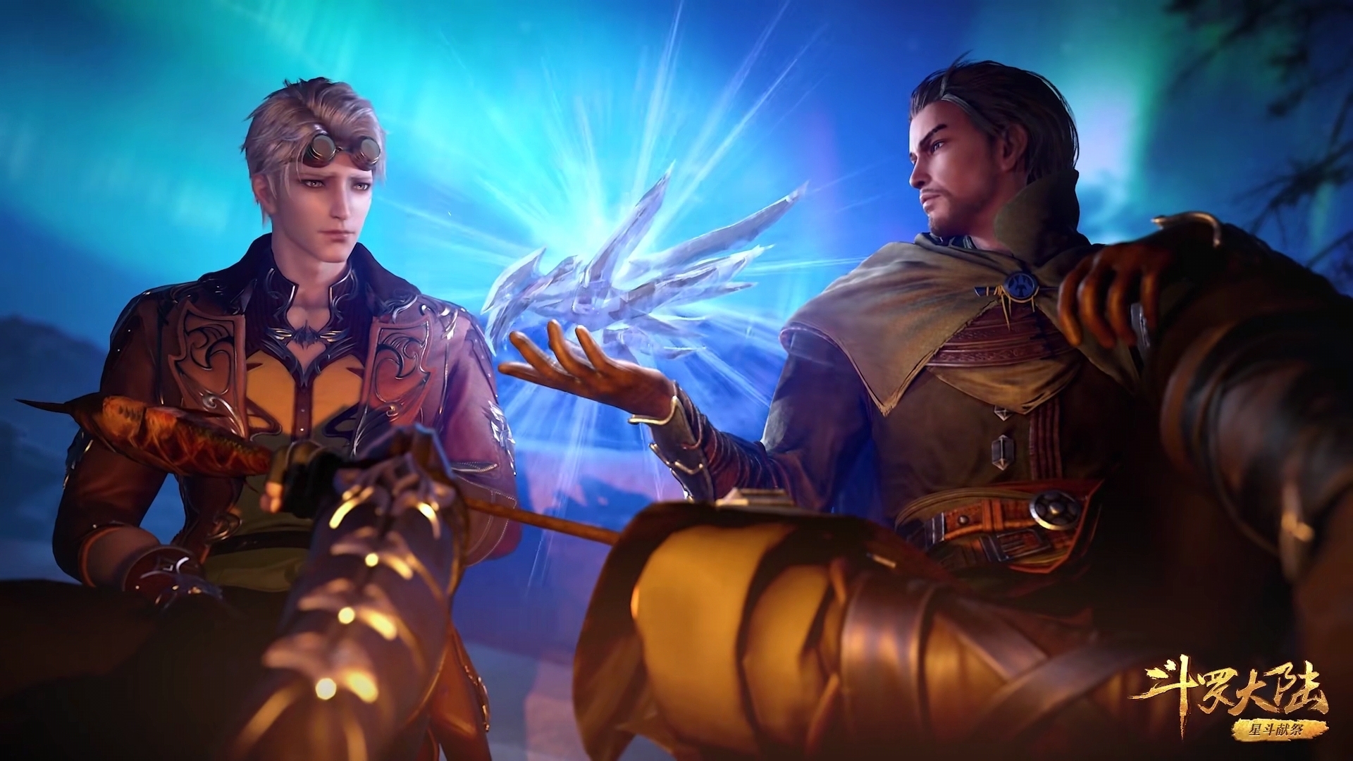 奥斯卡和唐三拼暗器,镜像头骨能力初现,奥斯卡复制了谁的魂技