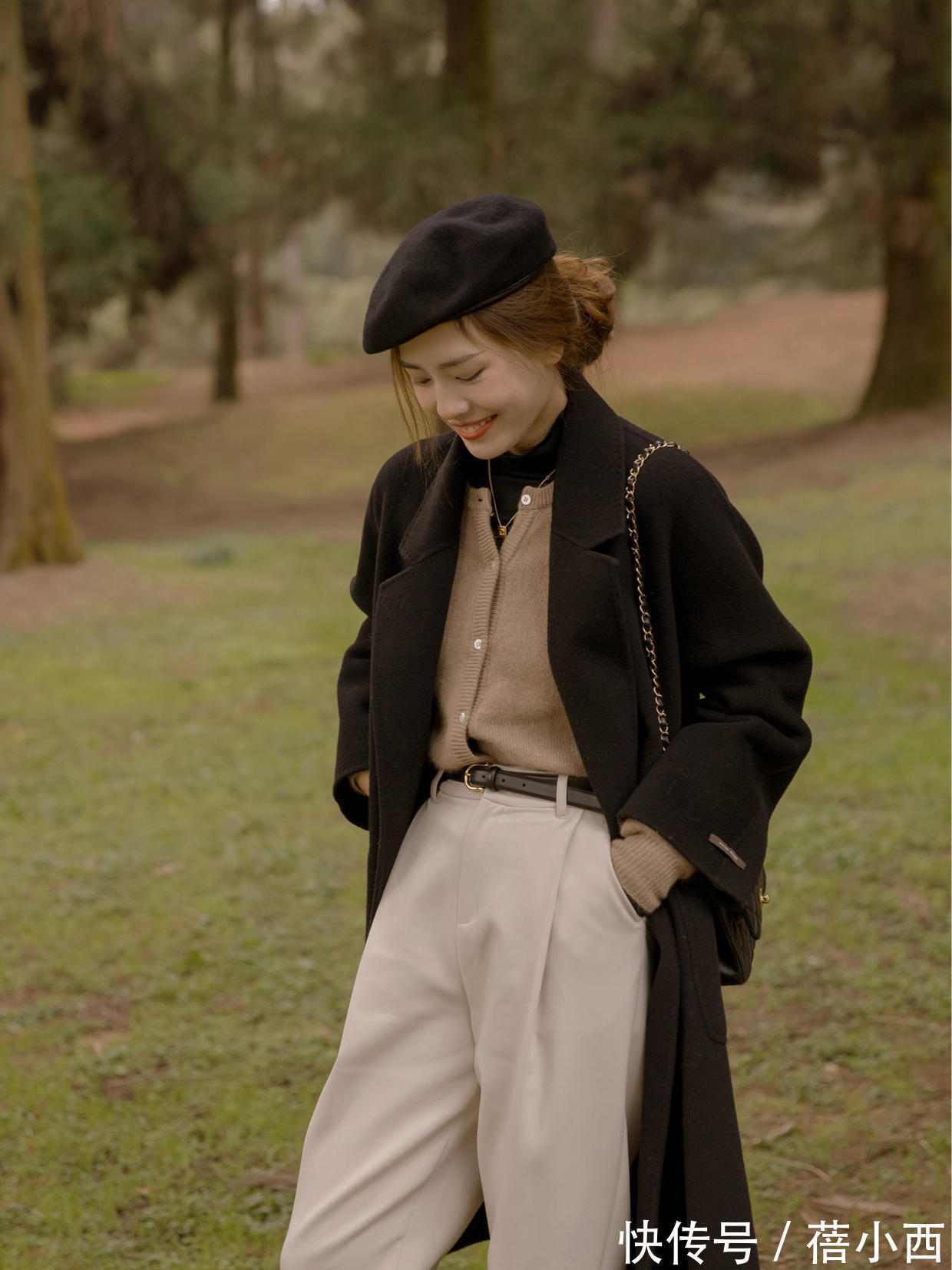 大衣|冬季“赶时髦”就穿西装裤,仅用5招穿出高级气质,美得不像话