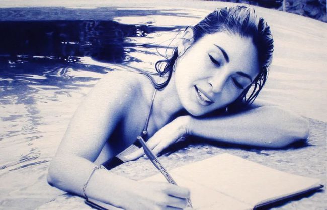 艺术@大神级的圆珠笔画:艺术家纳森·洛伦扎纳的作品