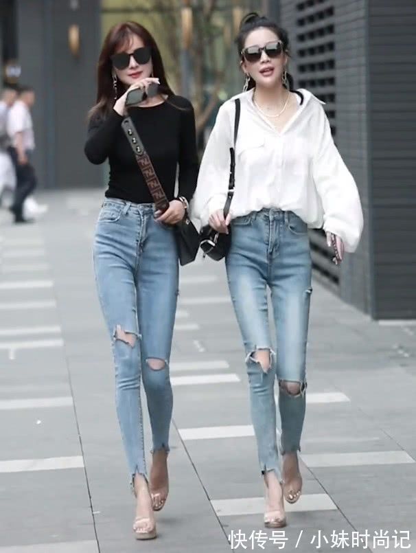 搭配|衣品不够好,就选修身牛仔裤,让你轻松应对日常穿搭