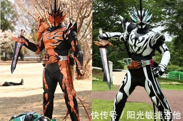 皮套|假面骑士圣刃舞台剧流苏骑士造型发布,是鲁邦换色形态,真省钱