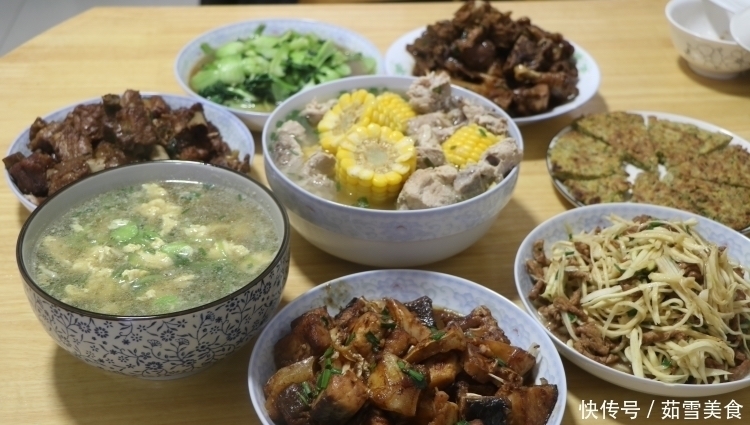 不到|老公生日,老爸做了5菜一汤,成本不到200块,满满的爱意呀