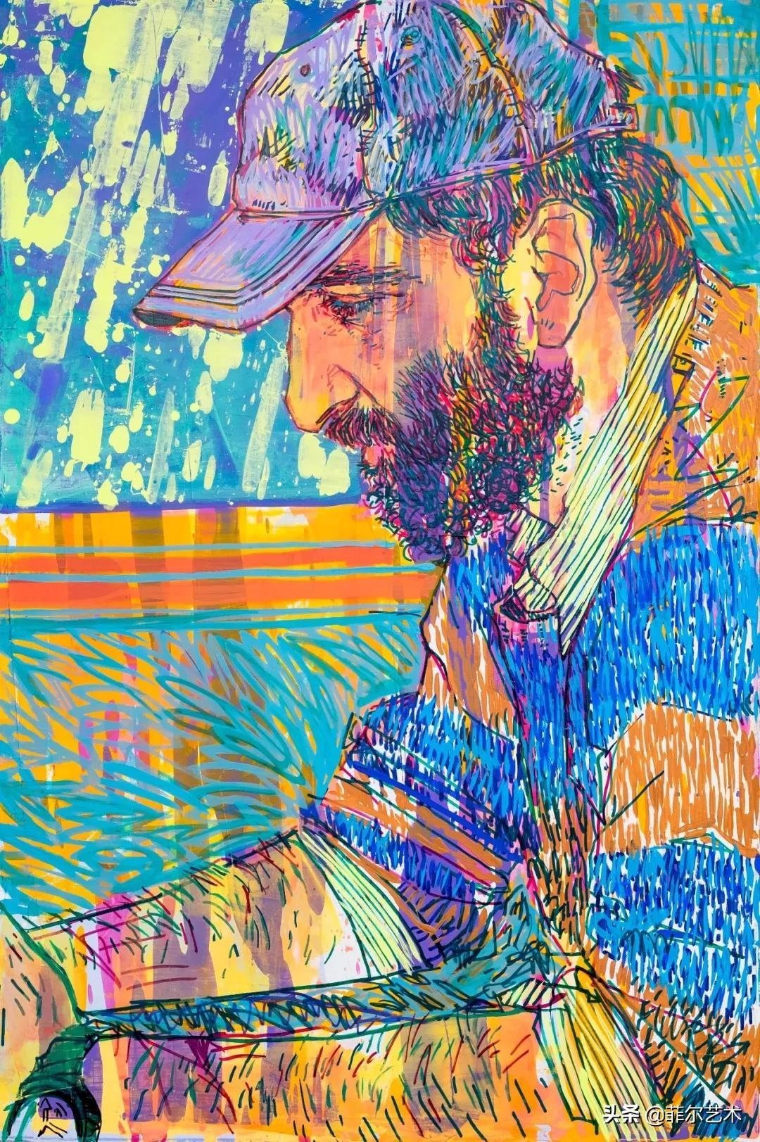 霍普·冈洛夫&美国画家霍普·冈洛夫用平静的笔触描绘强烈的感情