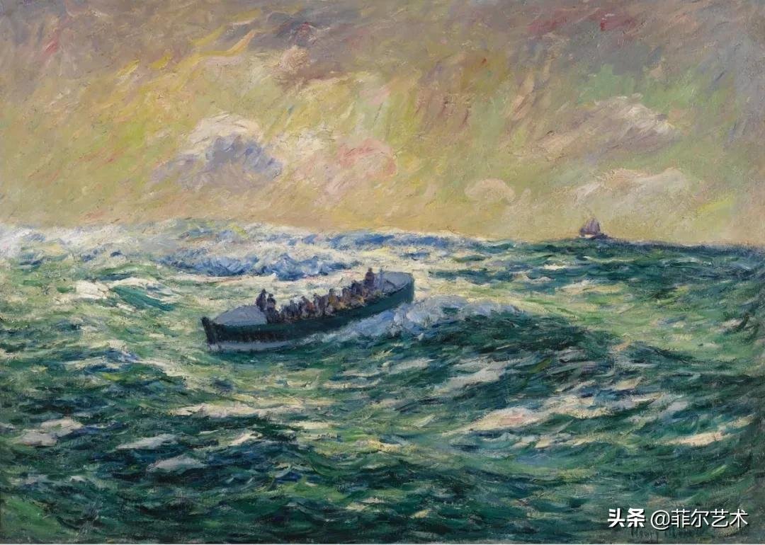 画家&法国印象派画家亨利·莫雷特油画作品欣赏