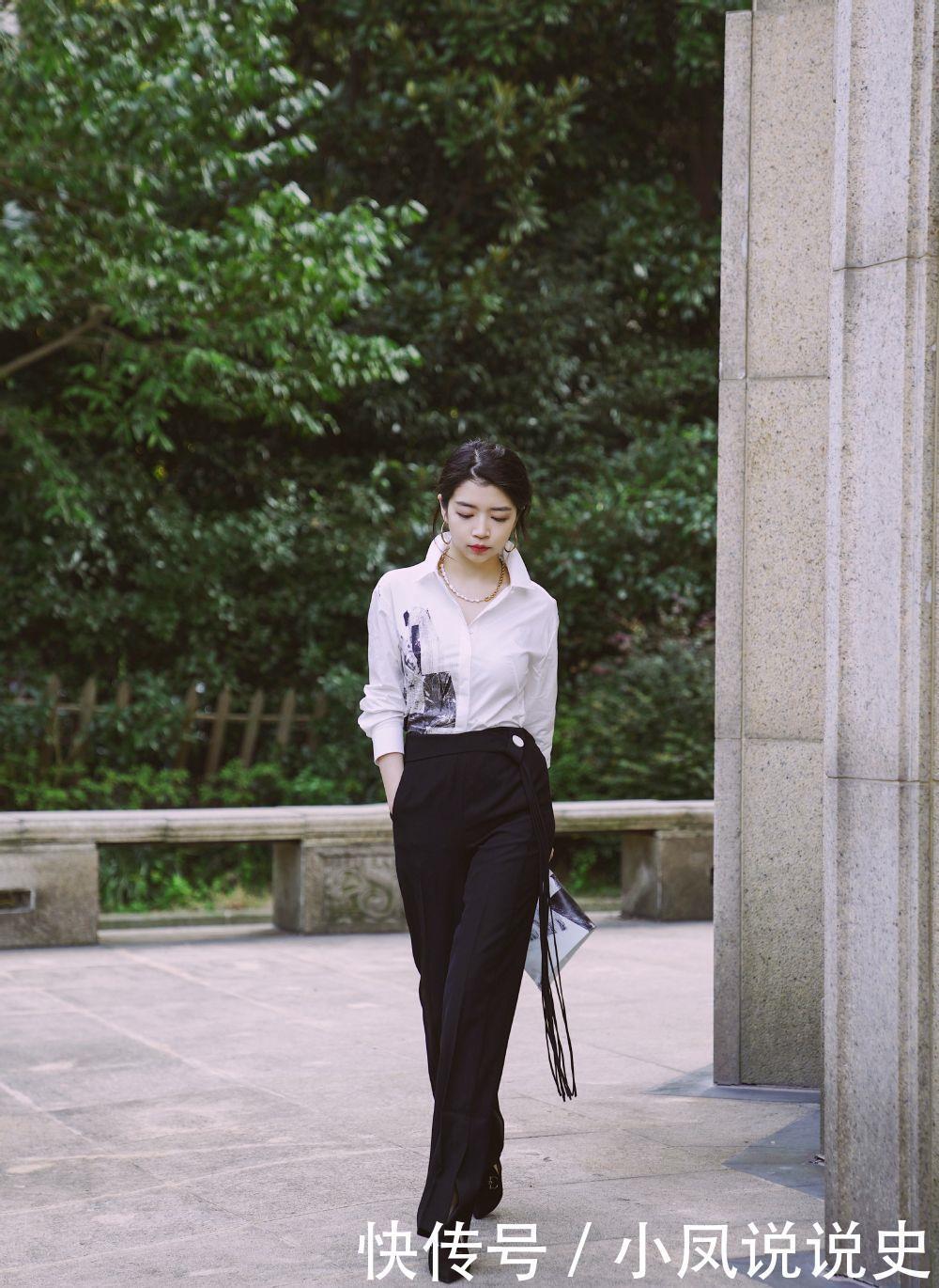 有肚子的四十岁女人别只会“塞衣角”,流行藏腹穿法,显瘦又时髦