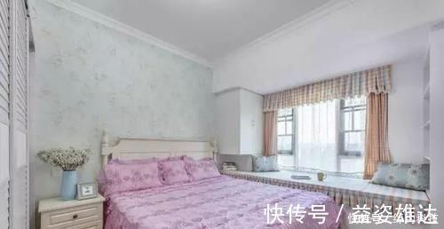 走调|90㎡两居室花了10万元,卧室飘窗太喜欢了,朋友邻居都说要照搬