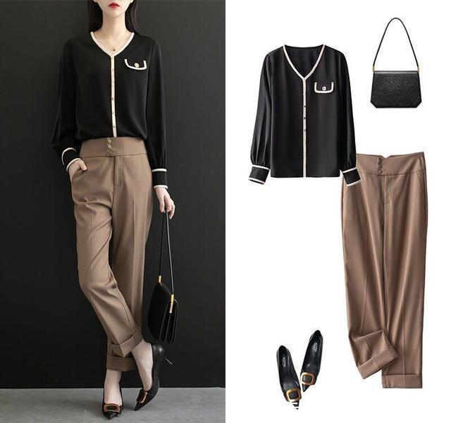 知性职场穿搭美到你!自带一种腔调,气质独到而优雅