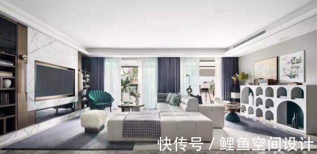 时尚|166㎡现代轻奢风,精致简约,演绎时尚都市风