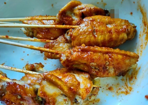 鸡腿和鸡|自从学会炸串这种做法,花钱不多,口感香嫩,孩子爱吃也不上火