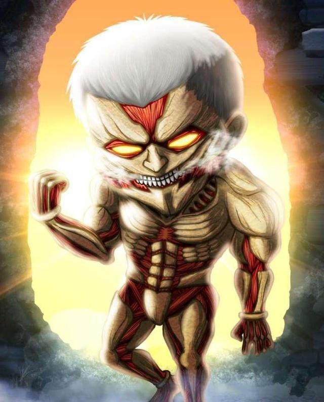 无脑巨人|进击的巨人其他巨人越变越强,只有莱纳越变越弱,是黑马还是