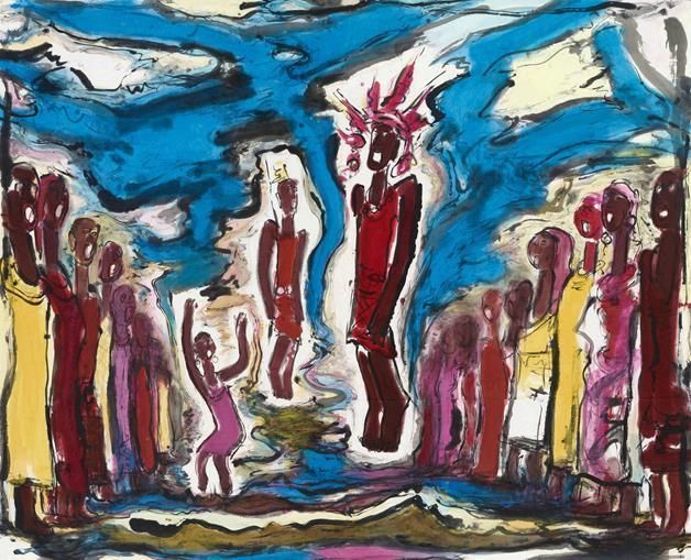 陕西$出长安--陕西中国画作品巡展(北京站-中国美术馆)作品