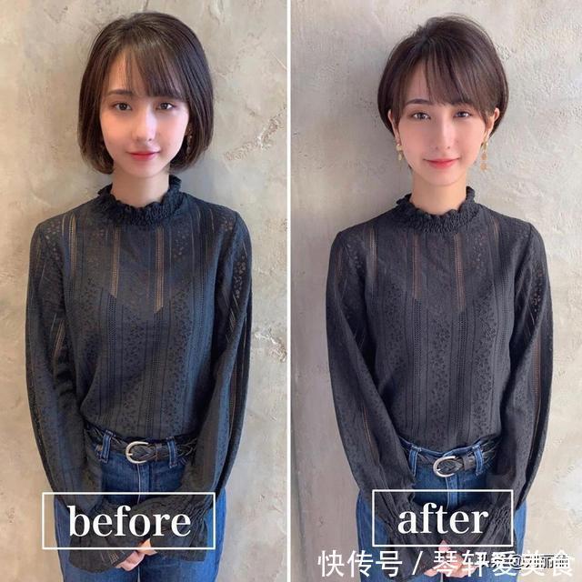发尾|发型这样换,头发花白阿姨也能年轻好几岁,喜欢就试试吧