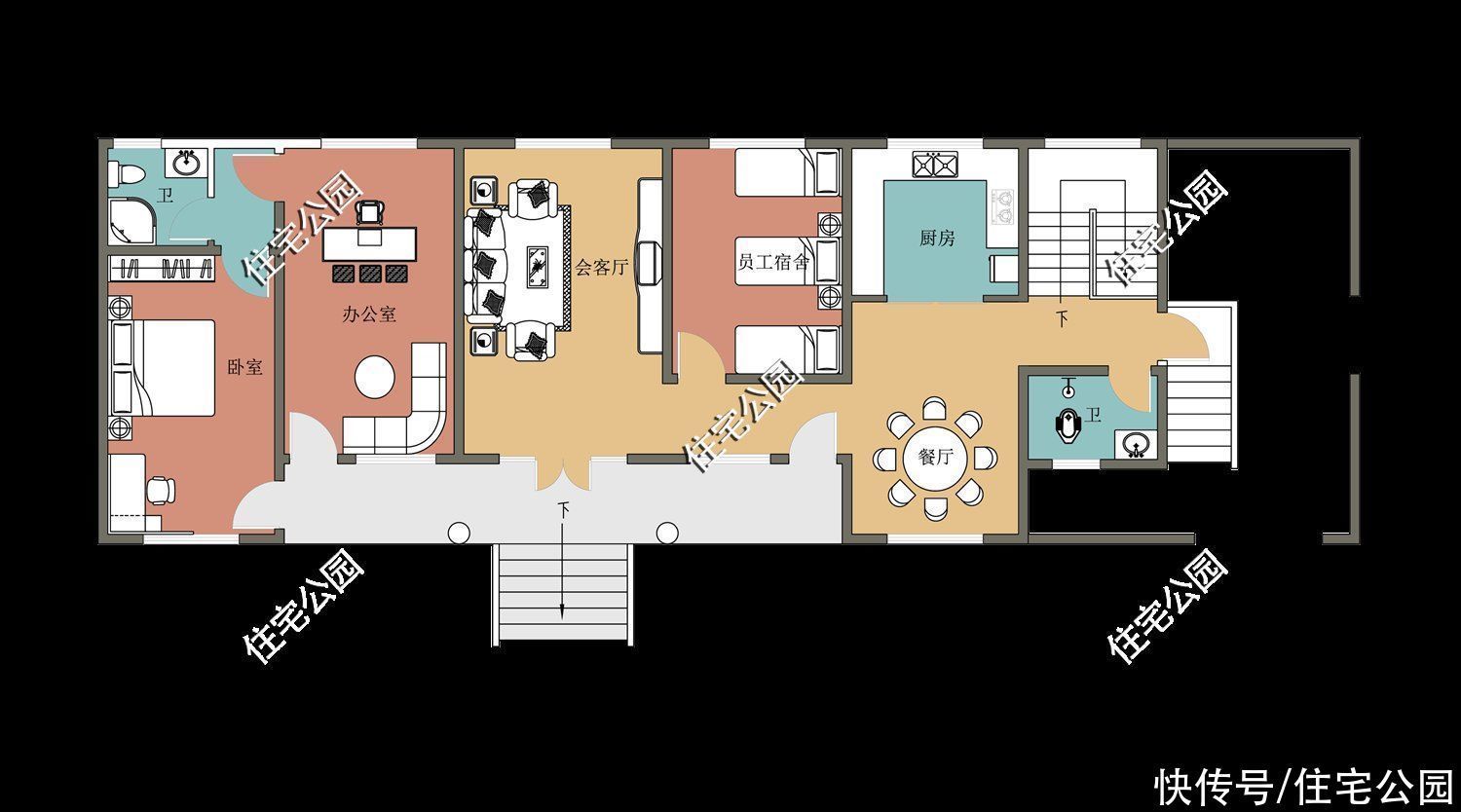 占地面积|农村盖房的好月份,10套一层户型奉上,第3套造价低第6套特别美