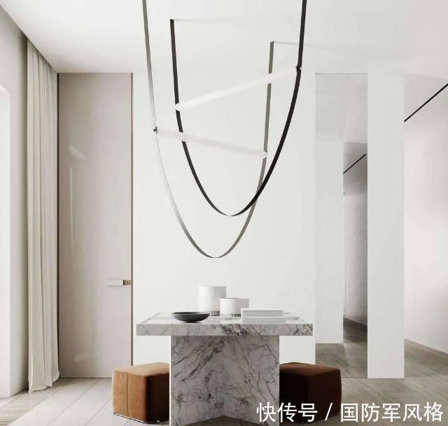 大宅|简约清新的自然新居，充满仪式感的平层大宅