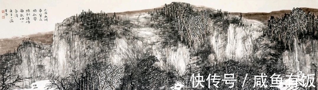 中国画|擅长山水，精于花鸟，张星斗中国画