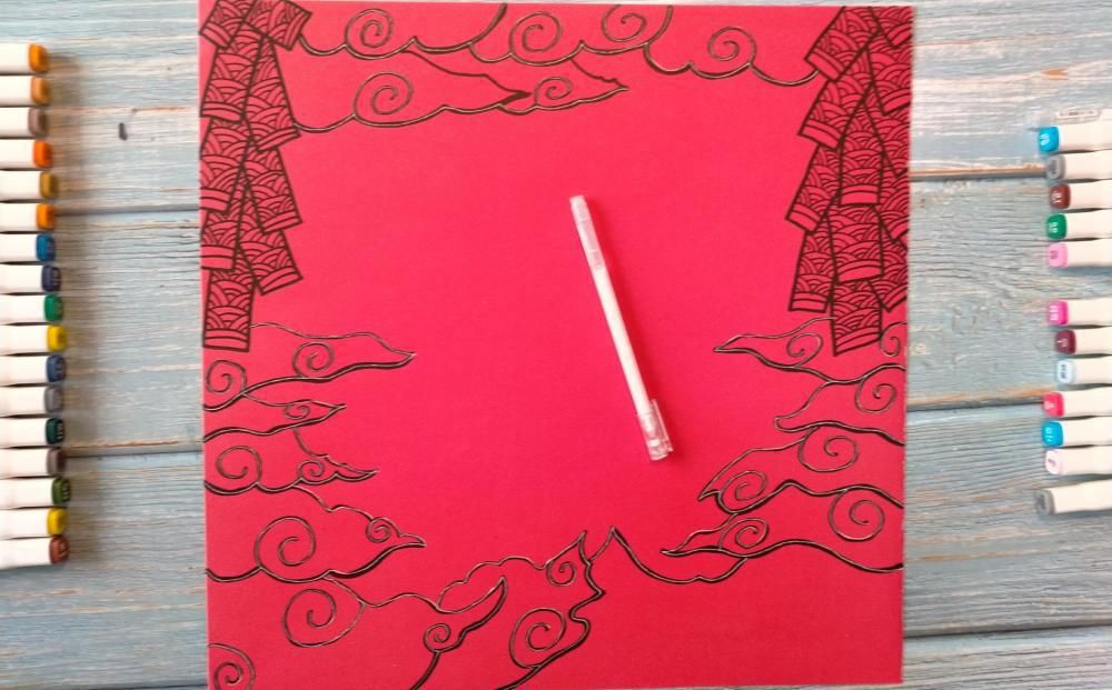  简单|牛年主题创意线描课程：会画小牛就可以，简单又好玩！连老师都忍不住偷学了