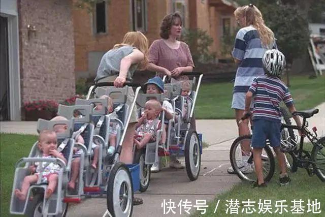 手推车|23年前,她顶着压力生下世界首例7胞胎,如今个个成材让人羡慕