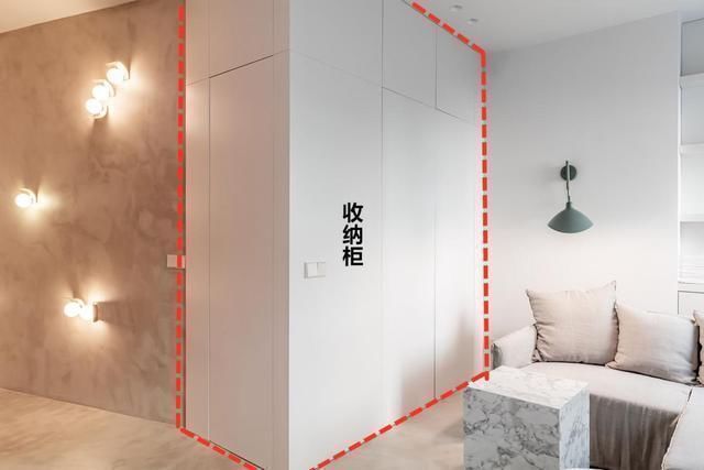 水泥|看了她家40平高级装修,不佩服不行,进来是水泥地,收纳做满屋