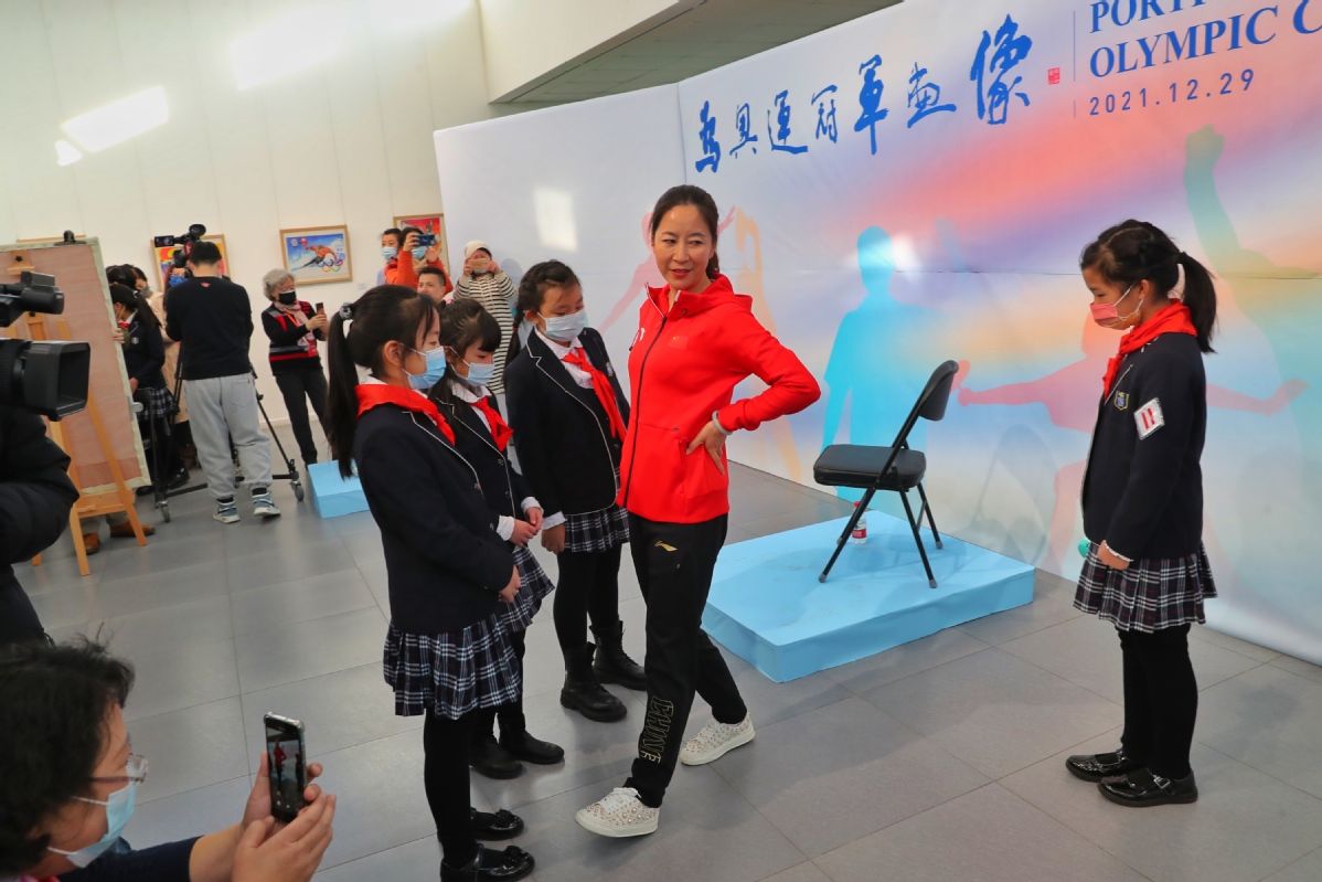 悉尼奥运会|中国美术馆“为奥运冠军画像”