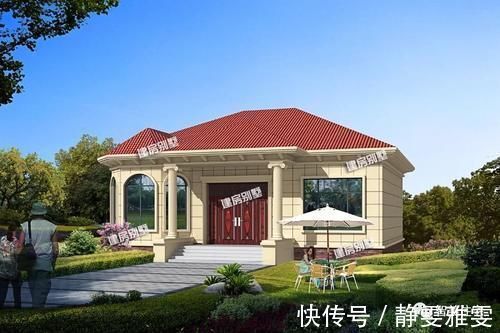 养老|15万可建的一层别墅,盖新房给父母养老,经济又实用