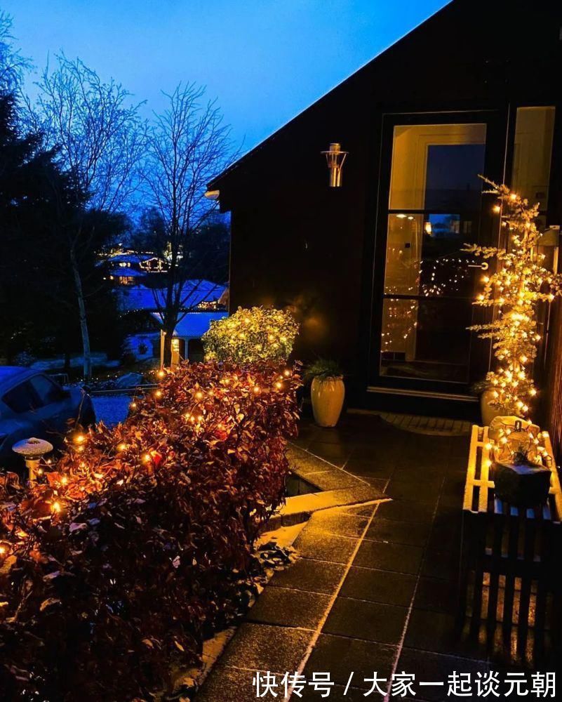 花园|25款花园灯光案例,用一缕柔和而诱人的光泽,打造浪漫唯美花园