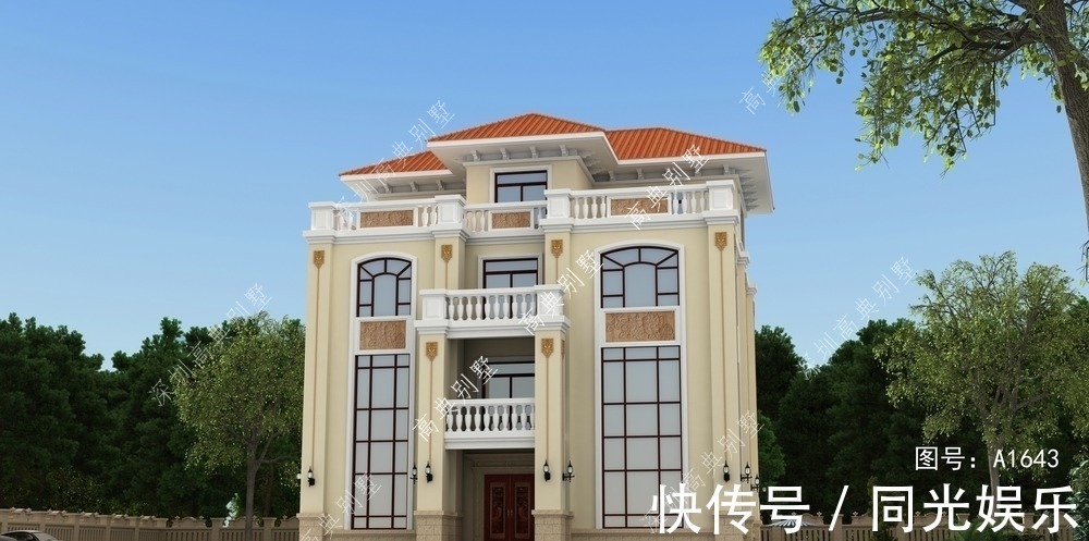 露天式|农村四层住宅,这样设计,每一个细节设计都让你充满贵族般的享受