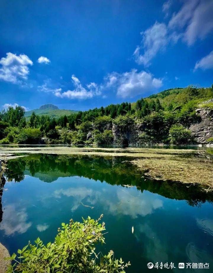 设若|初秋的济南南部山区，拍出了九寨沟的感觉，这是泰安后花园吗？