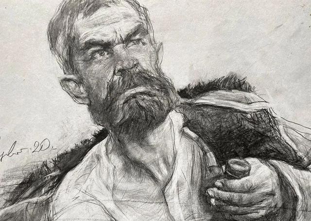 作品|养眼的素描应该是什么样子的,看看大师作品就知道了