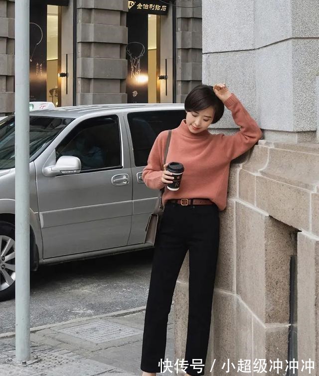 裤装 会打扮的女人,懂得“上短下长”的穿搭法,显瘦显高,适合小个子!