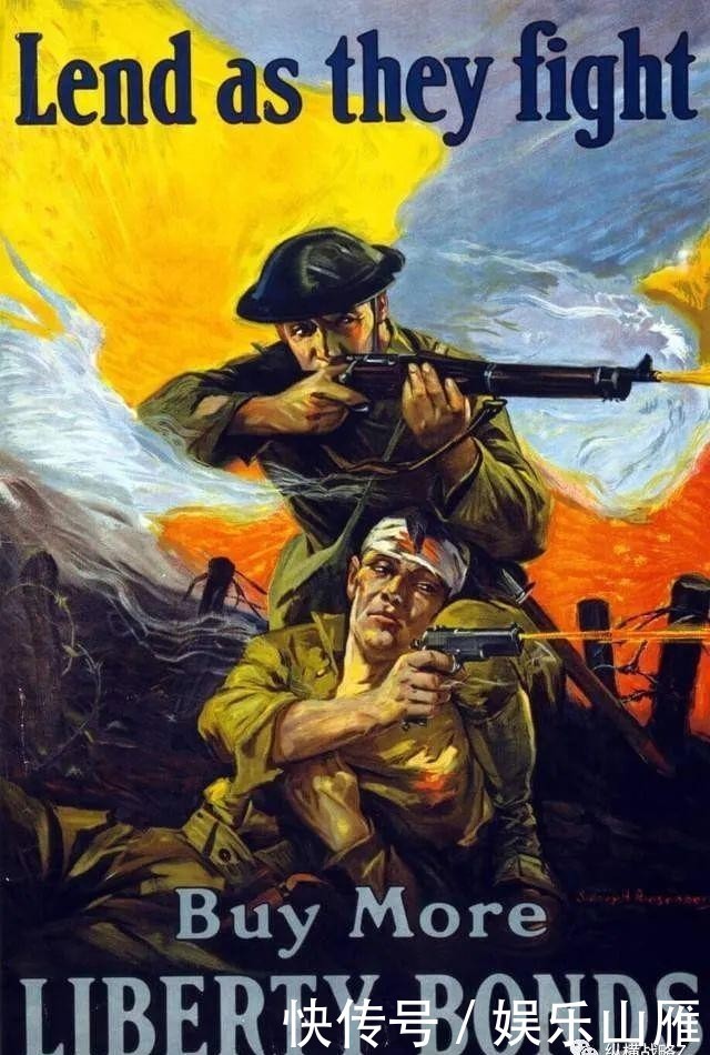 威胁|林肯给你递枪,自由女神被威胁,美军第一次世界大战的宣传海报