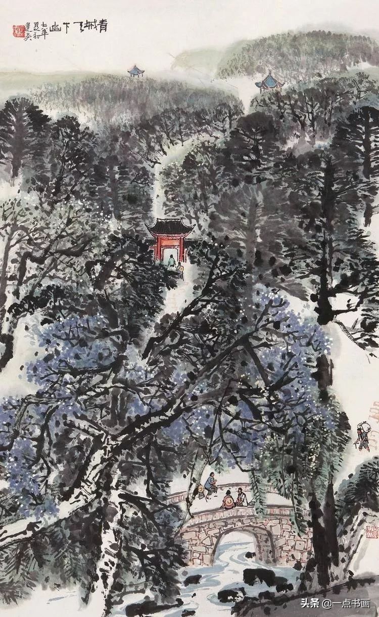 中国画|冯建吴：百年来川渝地区少有的艺术大师