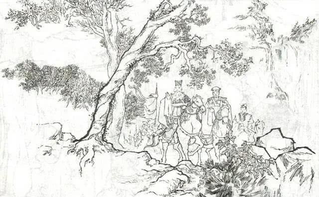 晋文公|晋文公放火烧山寻介子推