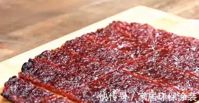 猪肉脯|在家自制美味的猪肉脯,孩子最喜欢吃的小零食
