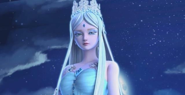 胜任|叶罗丽仙子有谁能胜任月下女神?冰公主一袭白衣,仙气飘飘可否?