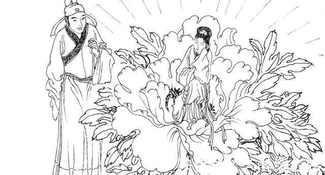 绛雪!聊斋故事:书生艳遇牡丹花魂