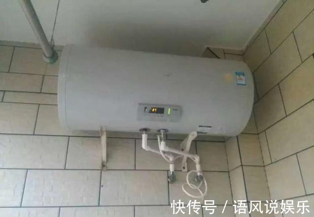 安装|第一次见卫生间热水器不装墙上,这样放置太聪明,好看又不占地!