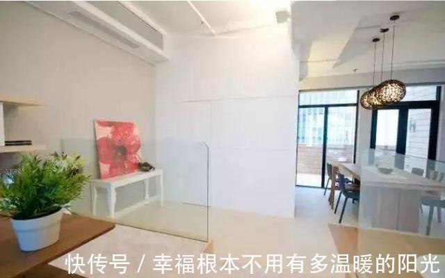 墙壁|94㎡简约一室房,没有墙的设计,连卧室都是“隐藏”起来的