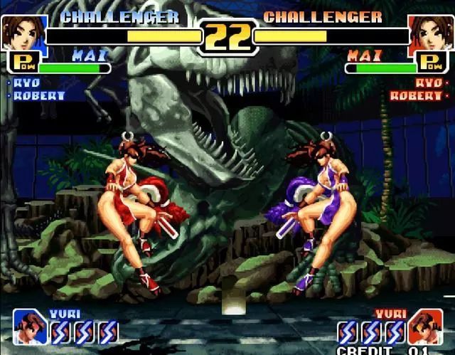 《拳皇97》三十年未解之谜,不知火舞里面到底穿的什么?