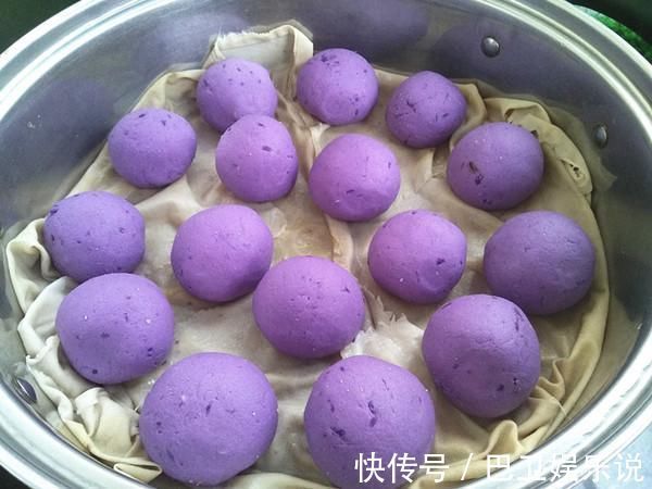 小麦粉|1个紫薯，4勺糯米粉，不用烤箱，不用炸，甜糯松软，比蛋糕好吃